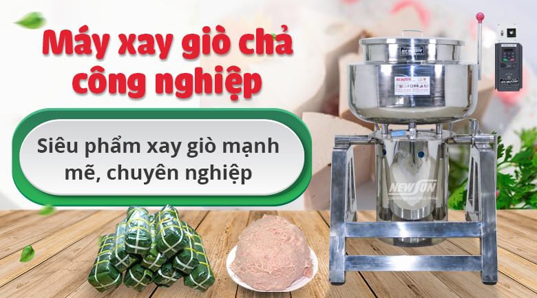 Hình ảnh máy xay chả lụa 50kg
