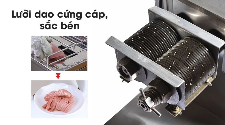 Lưỡi dao thép cứng cáp, sắc bén