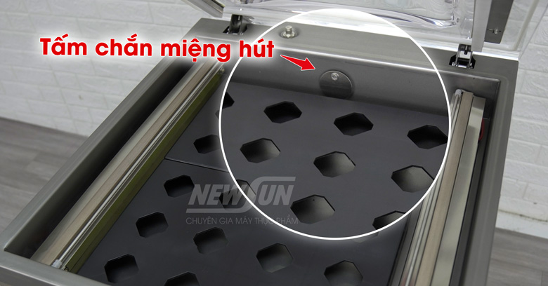 Máy đóng gói và hút chân không ruốc Tấm chắn miệng hút, ngăn bụi bẩn và nước vào động cơ