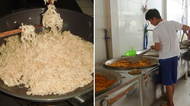 Dùng phương pháp truyền thống sản xuất chà bông có khá nhiều hạn chế Dùng phương pháp truyền thống sản xuất chà bông có khá nhiều hạn chế