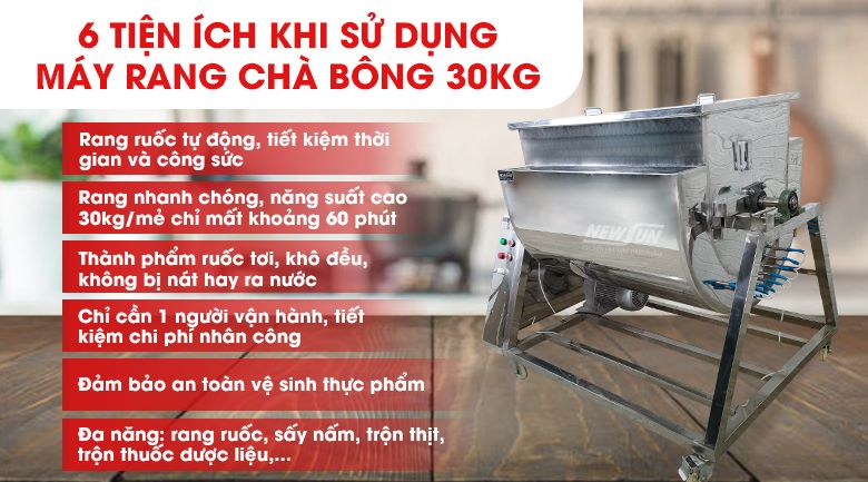 Máy sao chà bông 30kg khắc phục được hết những hạn chế của phương pháp rang tay thủ công Máy sao chà bông 30kg khắc phục được hết những hạn chế của phương pháp rang tay thủ công