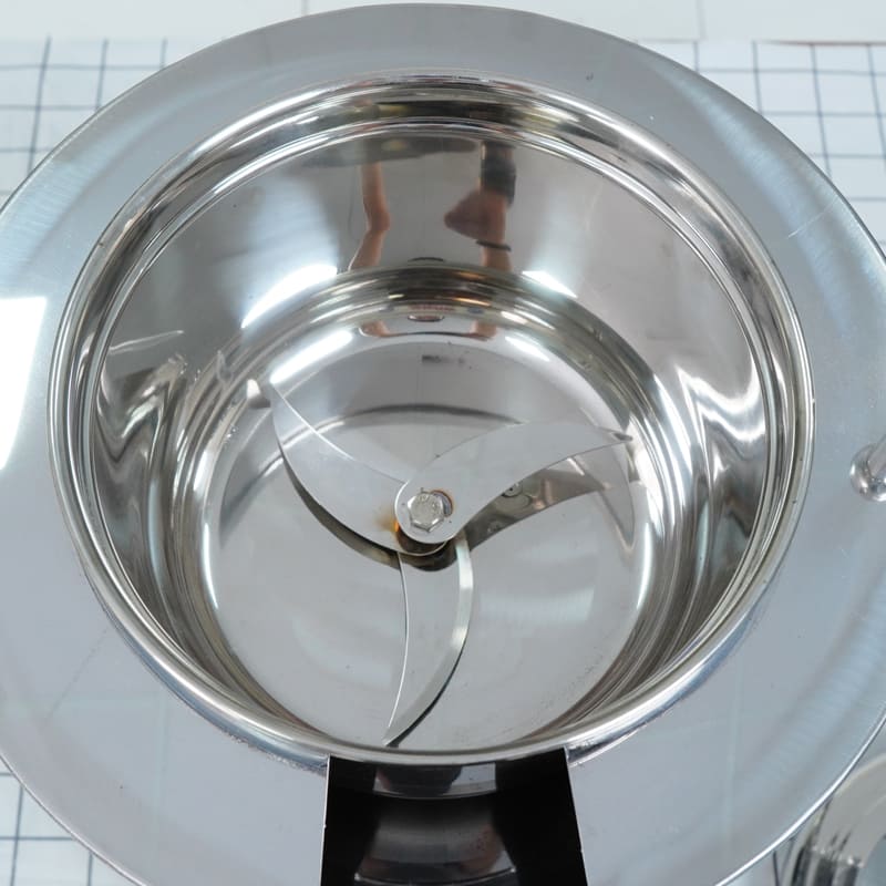 Máy xay chà bông 0,8kg Cối xay hai lớp có khoang chứa đá