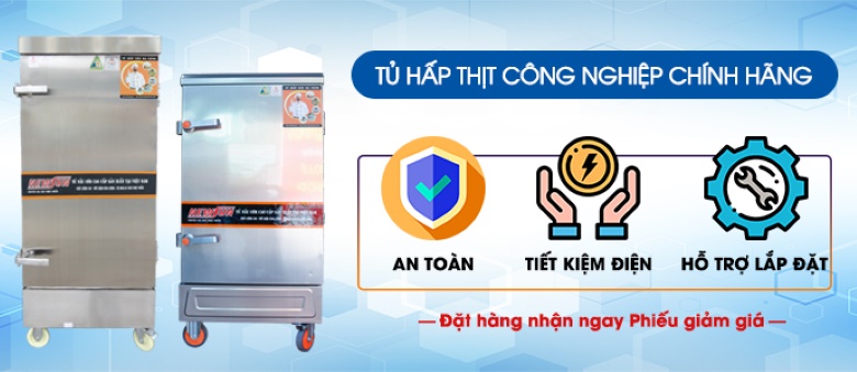 Tủ hấp thịt làm chà bông Tủ hấp thịt làm chà bông