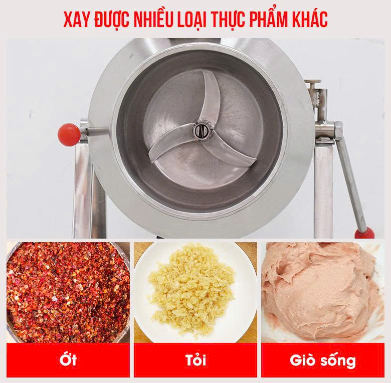 Máy xay thịt làm ruốc 1,2kg Lưỡi dao sắc bén giúp xay được nhiều loại thực phẩm khác