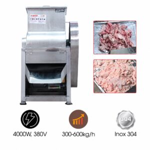Máy chặt mỡ đông lạnh 4kW