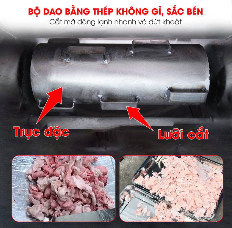 Lưỡi dao bằng thép không gỉ, sắc bén