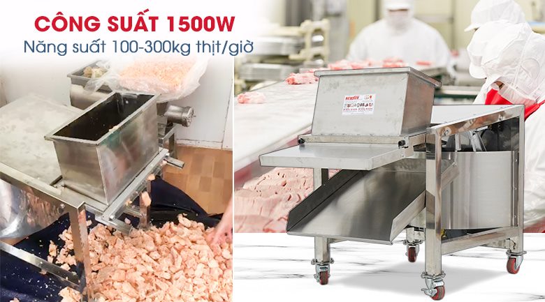 Máy chặt mỡ đông lạnh 1,5kW (hàng Việt Nam) Công suất 1500W