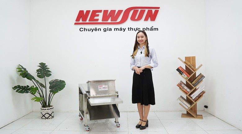 Máy chặt mỡ đông lạnh 1,5kW (hàng Việt Nam) Hình ảnh máy chặt mỡ đông lạnh