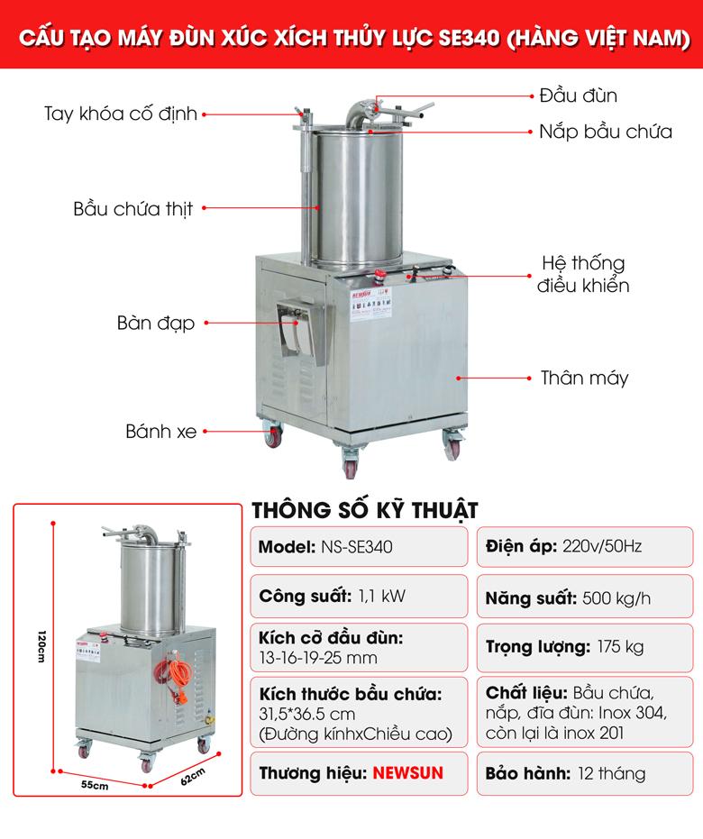 Cấu tạo, thông số kỹ thuật