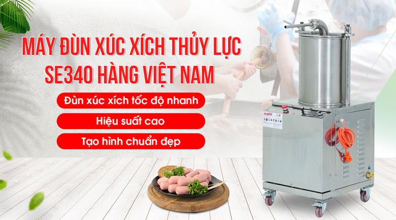 Máy đùn xúc xích thủy lực 1100W SE340 500kg/h