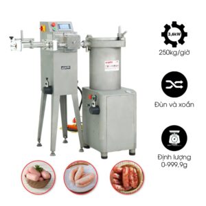 Bộ máy đùn xúc xích định lượng SH-250N (liên hoàn)