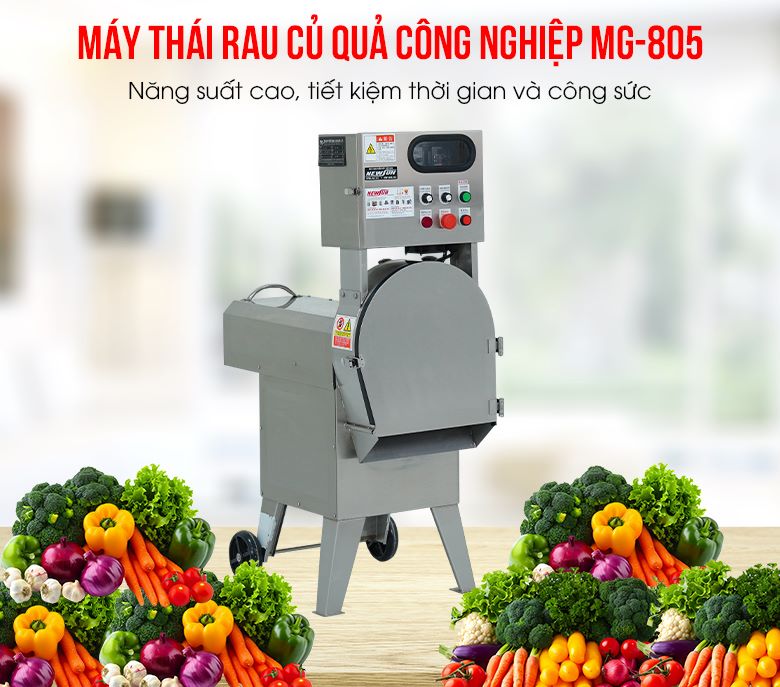 Máy thái rau củ quả công nghiệp 620W MG-805 Máy thái rau củ quả công nghiệp 620W MG-805