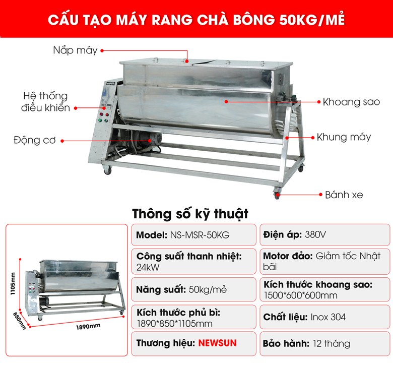 Cấu tạo, thông số kỹ thuật