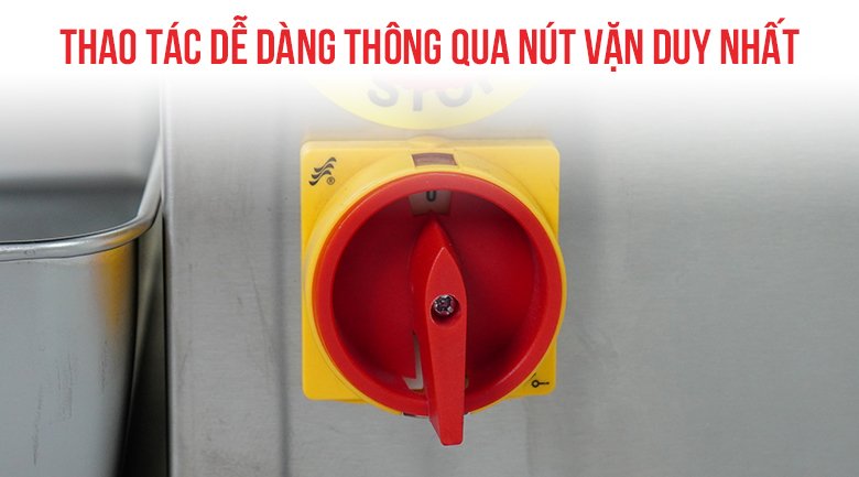 Máy thái thịt tươi sống RQ-III (dao kép) Núm điều khiển vận hành máy thái thịt tươi sống RQ-III