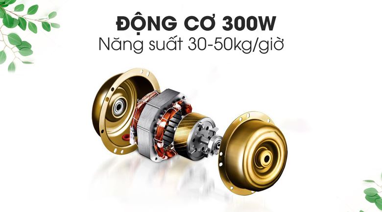 Máy thái thịt tươi sống mini HR-70 hoạt động với năng suất 30–50kg/giờ