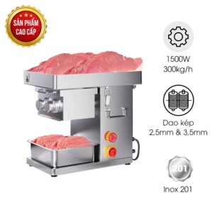Máy thái thịt tươi sống RQ-III (dao kép)
